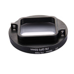Filtro per lenti UV a cerchio rotondo 3 in 1 da 52 mm con cappuccio per GoPro HERO7 Nero/6/5, 52mm UV Lens