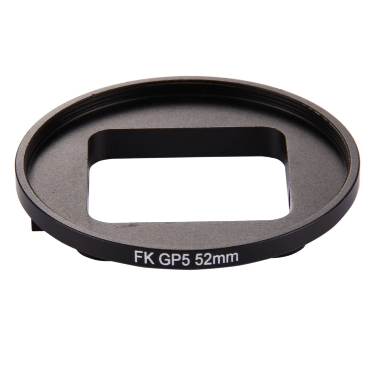 Filtro per lenti UV a cerchio rotondo 3 in 1 da 52 mm con cappuccio per GoPro HERO7 Nero/6/5, 52mm UV Lens