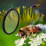 Filtro per lenti UV a cerchio rotondo 3 in 1 da 58 mm con cappuccio per GoPro HERO7 Nero/6/5, 58mm UV Lens