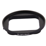 Filtro per obiettivo CPL circolare rotondo 3 in 1 da 58 mm con cappuccio per GoPro HERO7 Nero/6/5, 58mm CPL Lens