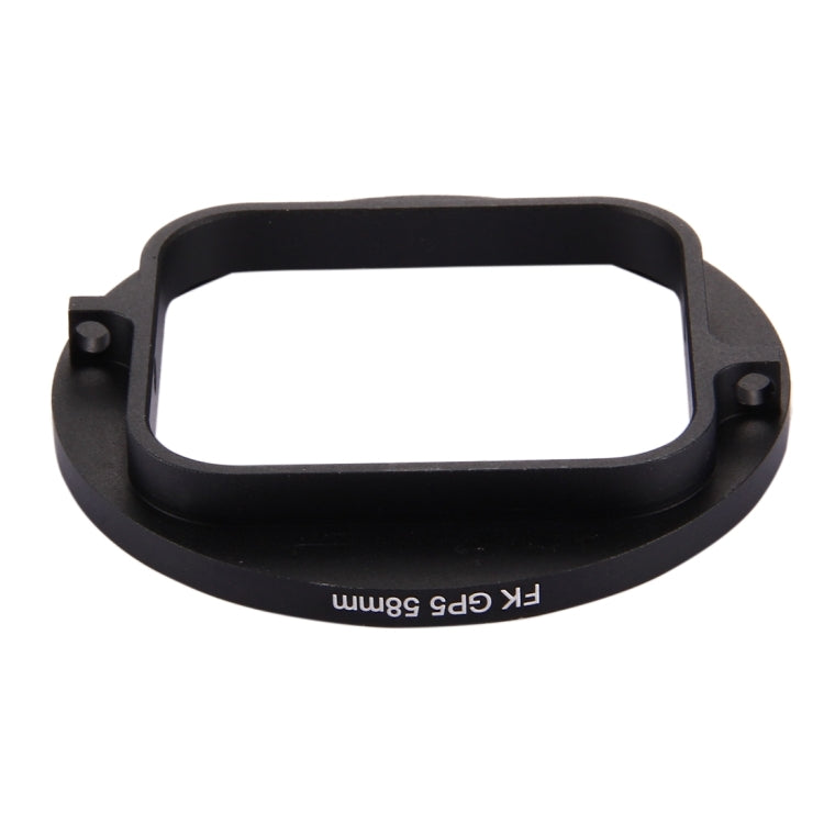 Filtro per obiettivo CPL circolare rotondo 3 in 1 da 58 mm con cappuccio per GoPro HERO7 Nero/6/5, 58mm CPL Lens