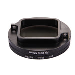 Filtro per obiettivo CPL circolare rotondo 3 in 1 da 52 mm con cappuccio per GoPro HERO7 Nero/6/5, 52mm CPL Lens