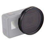Filtro per obiettivo CPL circolare rotondo 3 in 1 da 52 mm con cappuccio per GoPro HERO7 Nero/6/5, 52mm CPL Lens