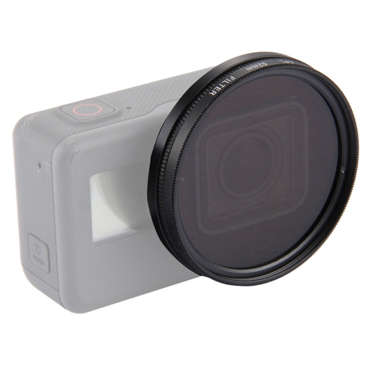 Filtro per obiettivo CPL circolare rotondo 3 in 1 da 52 mm con cappuccio per GoPro HERO7 Nero/6/5, 52mm CPL Lens