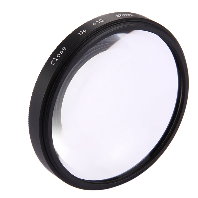 Filtro per obiettivo ravvicinato 10X 2 in 1 da 58 mm per GoPro HERO7 Nero/6/5, 58mm Close-Up Lens