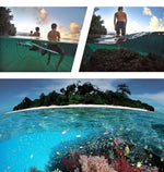 Grilletto dell'otturatore + Coperchio trasparente della lente della porta a cupola + Impugnatura galleggiante Bastone di galleggiamento per immersione con cinturino regolabile anti-smarrimento, vite e chiave per GoPro HERO7 /6 /5                       ...