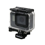 Per GoPro HERO6 /5 Custodia protettiva impermeabile + copertura posteriore cava con fibbia di montaggio di base e vite, Waterproof Housing