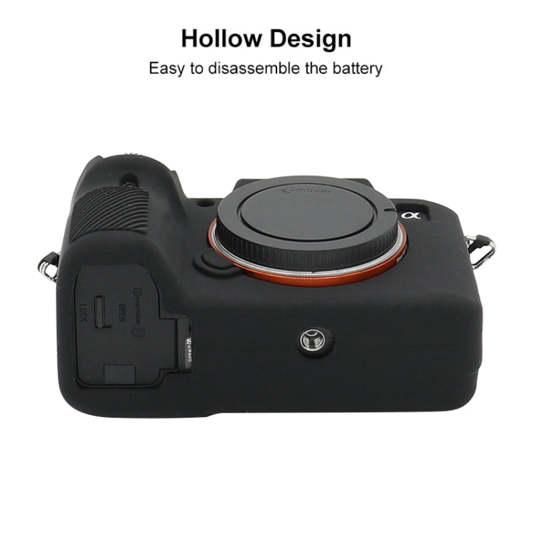 Per Sony A7III / A7S3 / A7RIII / A7SIII Custodia protettiva in morbido silicone, For Sony A7 III / ILCE-7M3 / A7R III