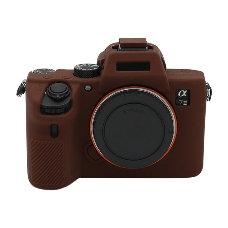 Per Sony A7III / A7S3 / A7RIII / A7SIII Custodia protettiva in morbido silicone, For Sony A7 III / ILCE-7M3 / A7R III