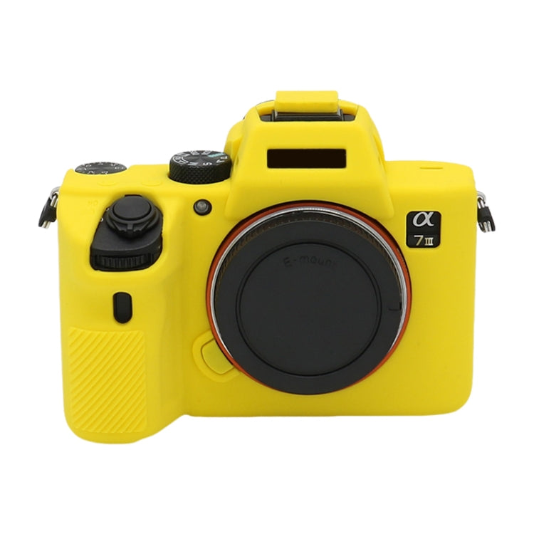 Per Sony A7III / A7S3 / A7RIII / A7SIII Custodia protettiva in morbido silicone, For Sony A7 III / ILCE-7M3 / A7R III