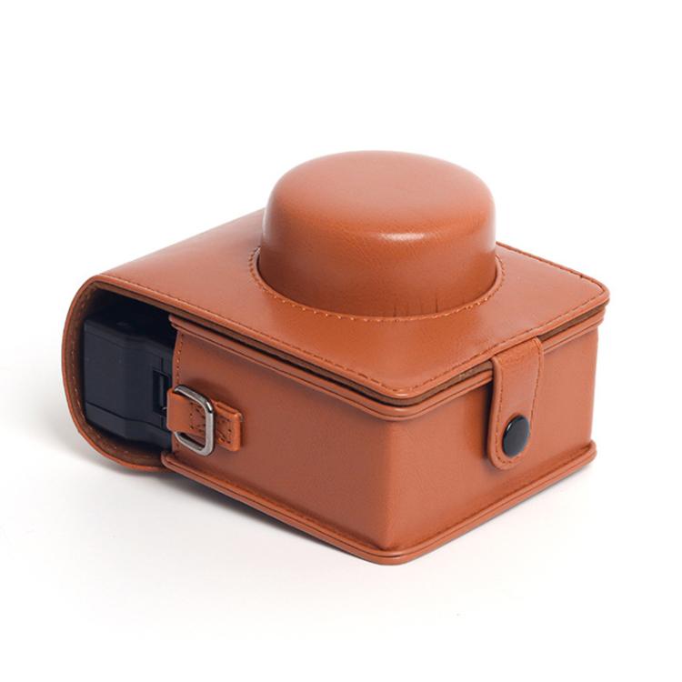 Borsa per fotocamera vintage in pelle PU per fotocamera LOMO Automat Instax