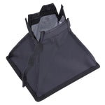 Custodia morbida pieghevole per flash portatile, senza supporto per luce flash, dimensioni: 15 x 17 cm (nero + bianco), 15x17cm Rectangle