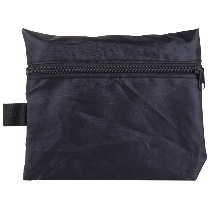 Custodia morbida pieghevole per flash portatile, senza supporto per luce flash, dimensioni: 15 x 17 cm (nero + bianco), 15x17cm Rectangle