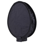 Scatola morbida pieghevole universale da 30 cm, stile rotondo, senza supporto per luce flash (nero + bianco), 30cm Round Style