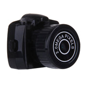 Videocamera digitale tascabile Y2000 HD per sport all'aria aperta ultra-mini DV, supporto per scheda Micro SD/TF massima da 32 GB (nero), Y2000