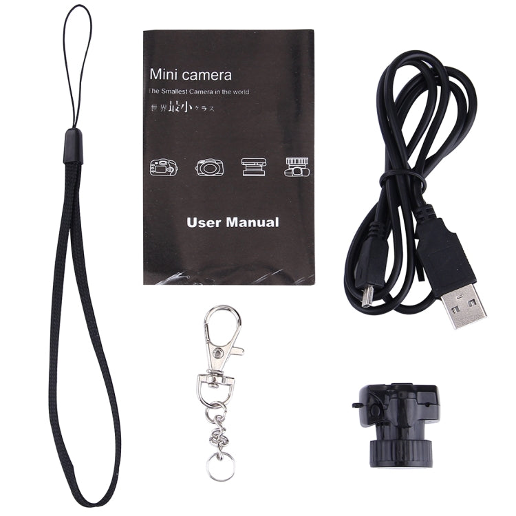 Videocamera digitale tascabile Y2000 HD con supporto Micro SD