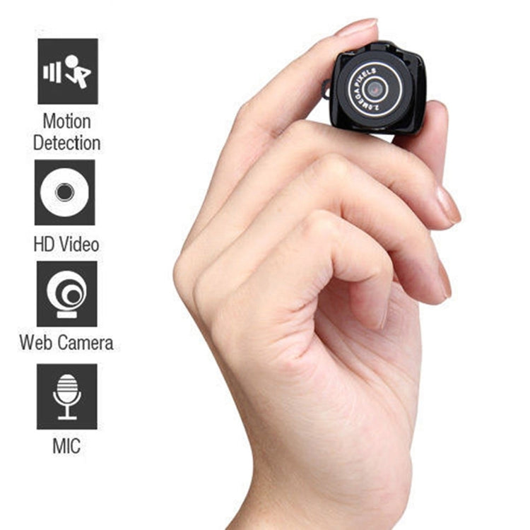 Videocamera digitale tascabile Y2000 HD con supporto Micro SD