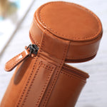 Custodia piccola per obiettivo Custodia in pelle PU con cerniera per obiettivo fotocamera DSLR, dimensioni: 11x8x8 cm, 11 x 8cm (Brown), 11 x 8cm (Coffee), 11 x 8cm (Black)