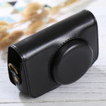 Custodia in pelle PU per fotocamera full body con tracolla per Canon PowerShot SX730 HS / SX720 HS, For SX730 HS