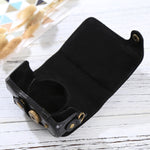 Custodia in pelle PU per fotocamera full body con tracolla per Canon PowerShot SX730 HS / SX720 HS, For SX730 HS