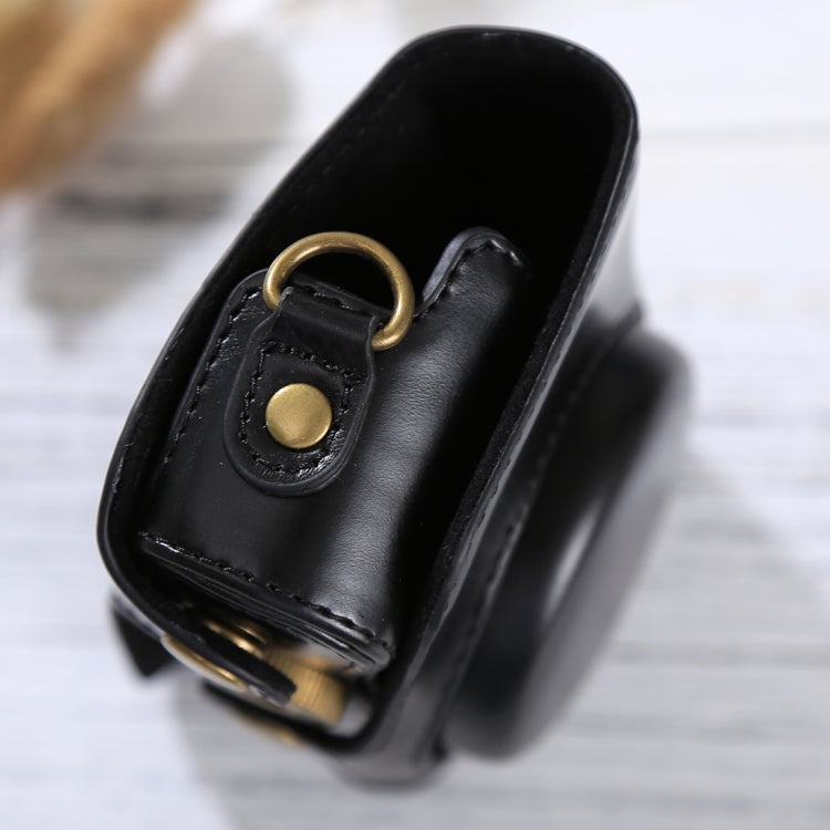 Custodia in pelle PU per fotocamera full body con tracolla per Canon PowerShot SX730 HS / SX720 HS, For SX730 HS
