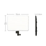 Triopo TTV-600 Luce LED 36+36W con Telecomando e Display