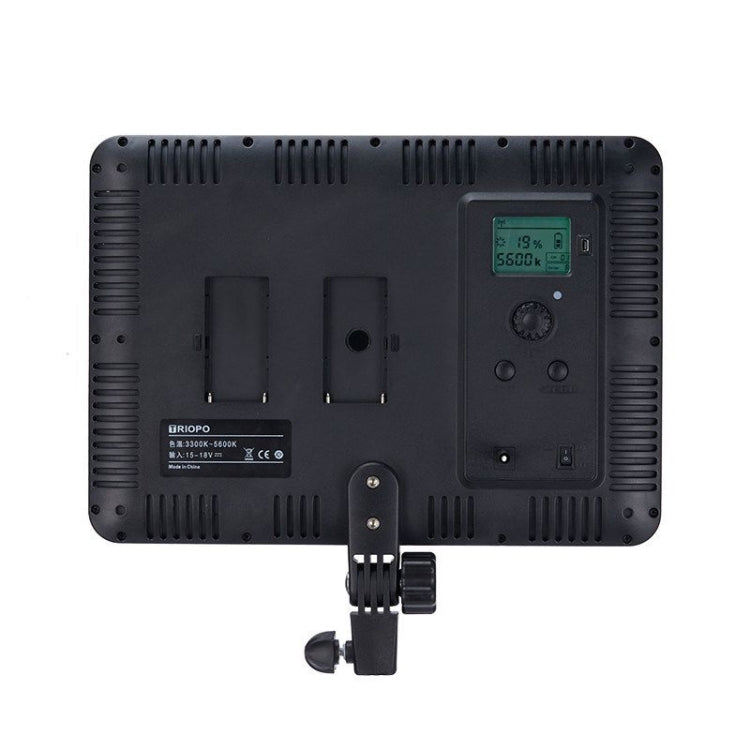 Triopo TTV-600 Luce LED 36+36W con Telecomando e Display