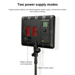 Triopo TTV-600 Luce LED 36+36W con Telecomando e Display