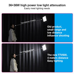 Triopo TTV-600 Luce LED 36+36W con Telecomando e Display