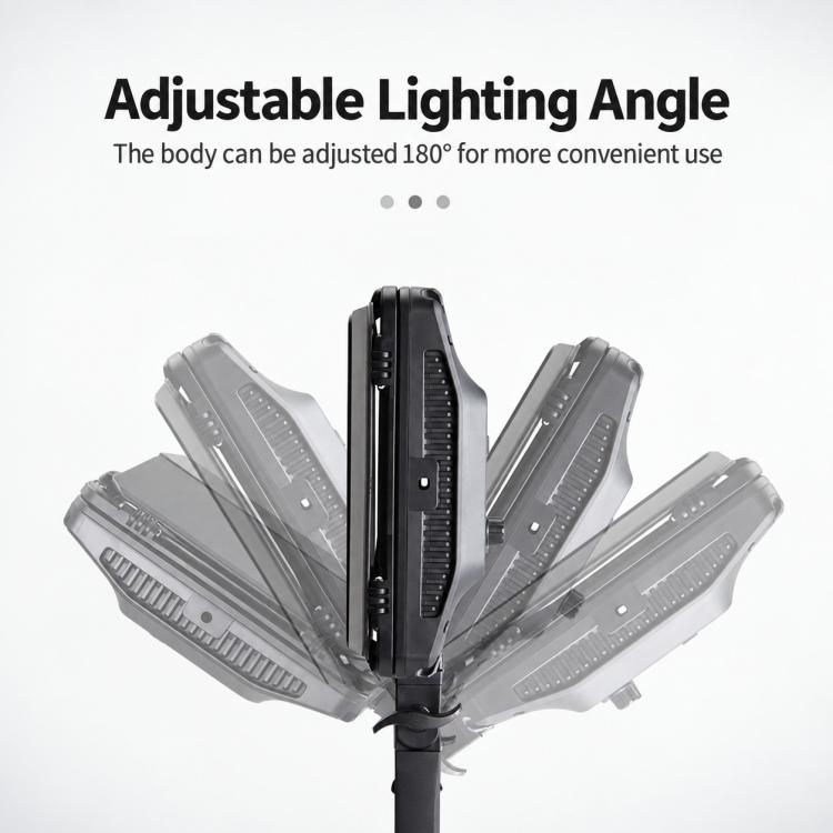 TRIOPO TTV-480Bi 48W 2700-6500K Bi-Color 480 LEDs Video Fill Light, TTV-480Bi (EU Plug), TTV-480Bi (US Plug)