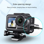 Custodia protettiva antiurto per PC per fotocamera sportiva + ABS per DJI Osmo Action 1, PC+ABS