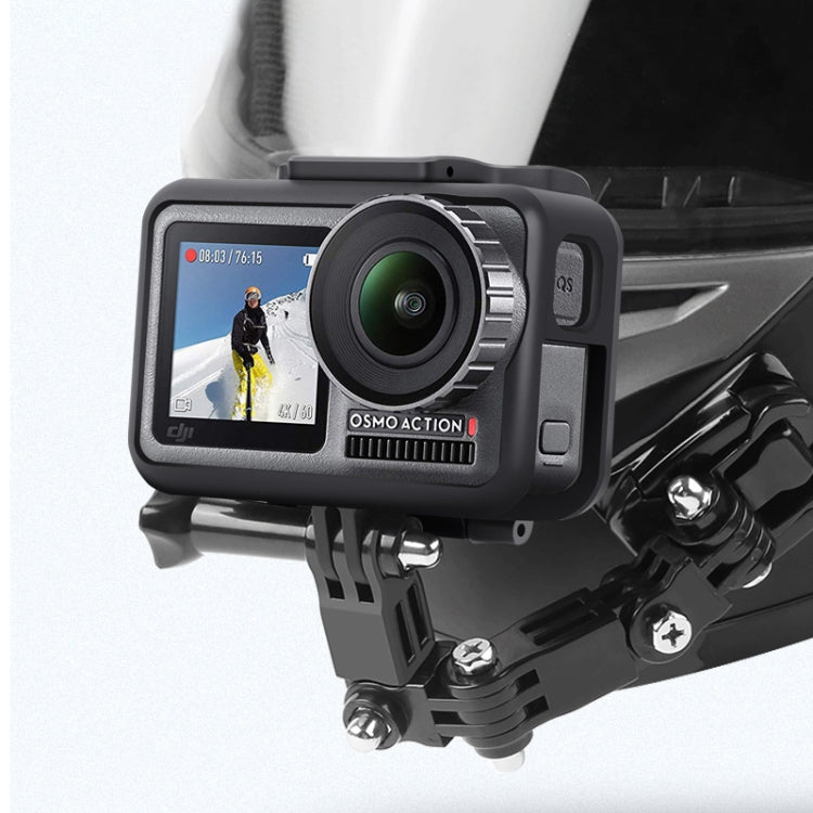 Custodia protettiva antiurto per PC per fotocamera sportiva + ABS per DJI Osmo Action 1, PC+ABS