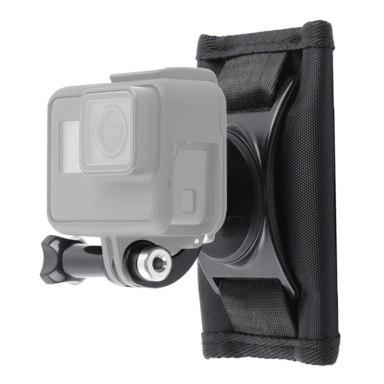 Zaino con chiusura a strappo e gancio Rec-Mounts Supporto con morsetto a clip con vite per GoPro HERO9 Black / HERO8 Black /7 /6 /5 /5 Session /4 Session /4 /3+ /3 /2 /1, DJI Osmo Action, Xiaoyi eAltre action camera