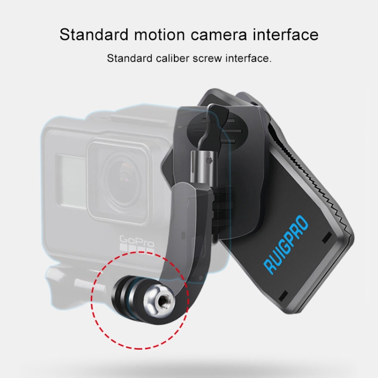 Morsetto clip con rotazione 360° per action camera