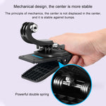 Morsetto clip con rotazione 360° per action camera