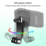 Morsetto clip con rotazione 360° per action camera