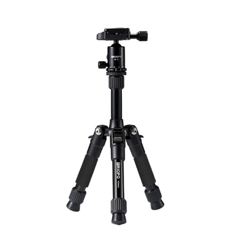 Treppiede portatile regolabile in lega di alluminio TRIOPO T226 con testa a sfera D-0 per fotocamera reflex, T226