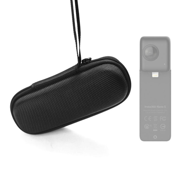 Borsa protettiva per fotocamera sportiva Smart VR360 da 2 pezzi per Insta360 Nano S, dimensioni: 14 cm x 6 cm x 5,5 cm, For Insta360 Nano S