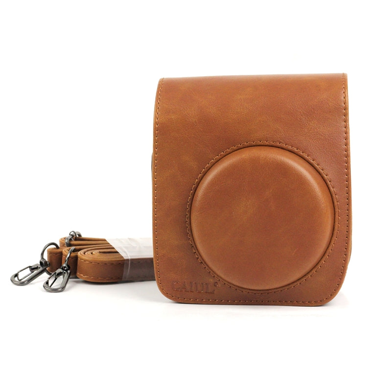 Borsa protettiva per fotocamera in pelle PU per fotocamera FUJIFILM Instax Mini 90, con tracolla regolabile, For FUJIFILM Instax Mini 90