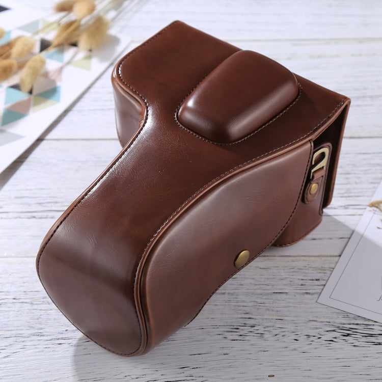 Custodia in pelle PU per fotocamera full body per Nikon D5300 / D5200 / D5100 (obiettivo 18-55mm / 18-105mm / 18-140mm), For D5300