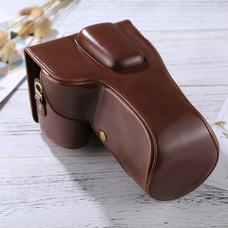 Custodia in pelle PU per fotocamera full body per Nikon D5300 / D5200 / D5100 (obiettivo 18-55mm / 18-105mm / 18-140mm), For D5300