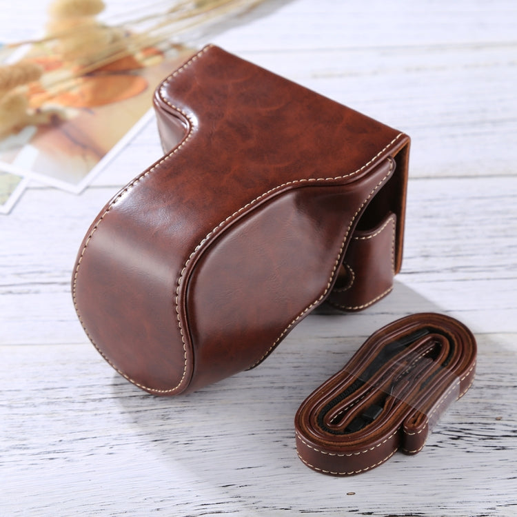 Custodia in pelle PU per fotocamera full body con cinturino per FUJIFILM X-A3 / X-A2/ X-M1 / X-A10 (obiettivo 16-50mm / 18-55mm / XF 35mm), For FUJI X-A3
