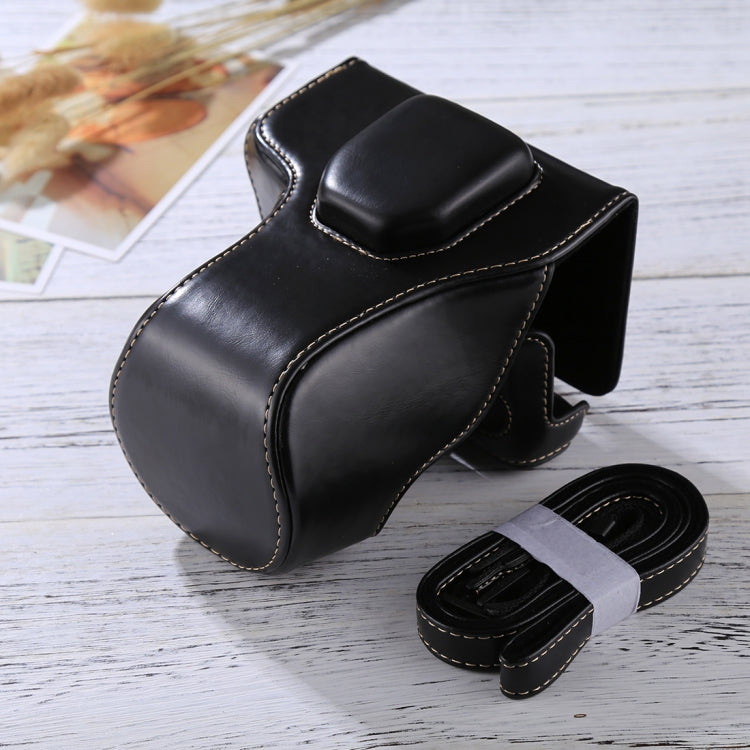 Custodia in pelle PU per fotocamera a corpo intero con cinturino per FUJIFILM XT10 / XT20 (obiettivo 16-50mm / 18-55mm), For FUJI XT10, For FUJI  XT10