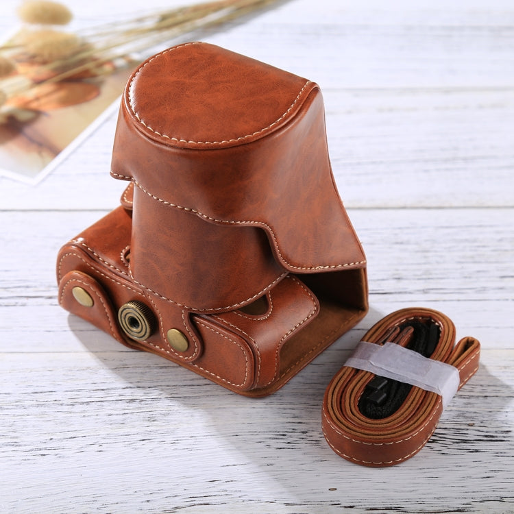 Custodia in pelle PU per fotocamera a corpo intero con cinturino per FUJIFILM XT10 / XT20 (obiettivo 16-50mm / 18-55mm), For FUJI XT10, For FUJI  XT10