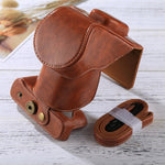 Custodia in pelle PU per fotocamera a corpo intero con cinturino per FUJIFILM XT10 / XT20 (obiettivo 16-50mm / 18-55mm), For FUJI XT10, For FUJI  XT10