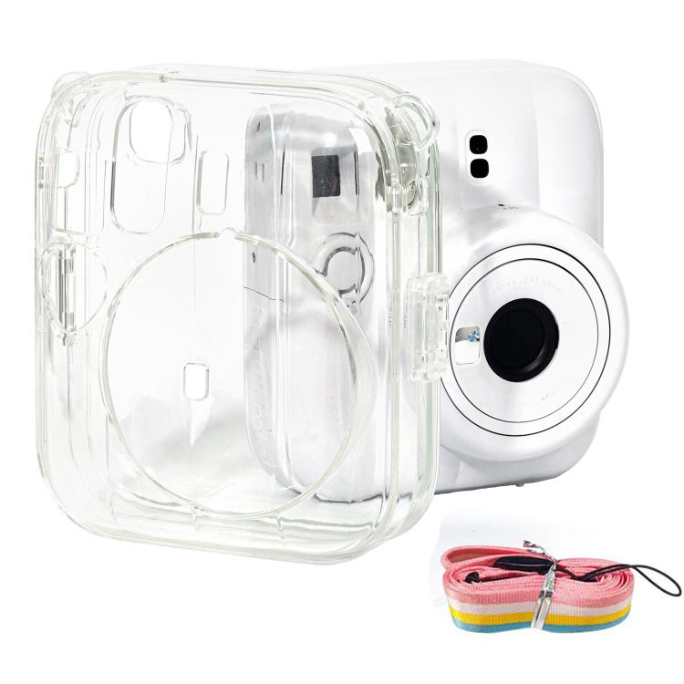 Custodia protettiva in cristallo con tracolla per FUJIFILM instax mini 13., For FUJIFILM instax mini 13