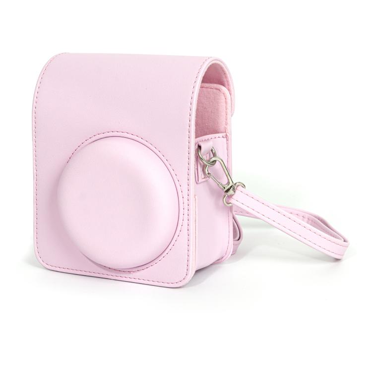 Borsa protettiva integrale in ecopelle per fotocamera FUJIFILM Instax Mini 13 con tracolla, completa di corpo macchina e cinturino., For FUJIFILM Instax Mini 13