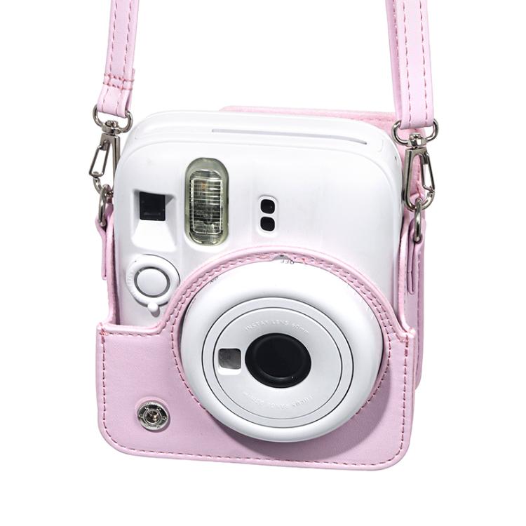 Borsa protettiva integrale in ecopelle per fotocamera FUJIFILM Instax Mini 13 con tracolla, completa di corpo macchina e cinturino., For FUJIFILM Instax Mini 13