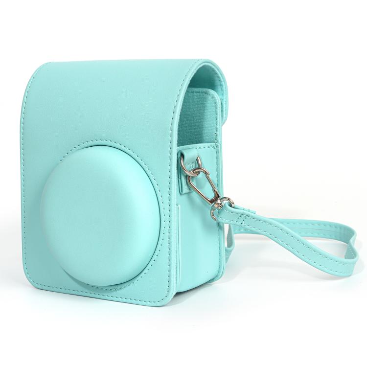 Borsa protettiva integrale in ecopelle per fotocamera FUJIFILM Instax Mini 13 con tracolla, completa di corpo macchina e cinturino., For FUJIFILM Instax Mini 13
