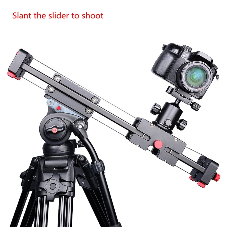 YELANGU YLG0109I Binario di scorrimento da 50 cm/100 cm (si installa su treppiede) per fotocamere DSLR/SLR/videocamere, 50cm / 100cm
